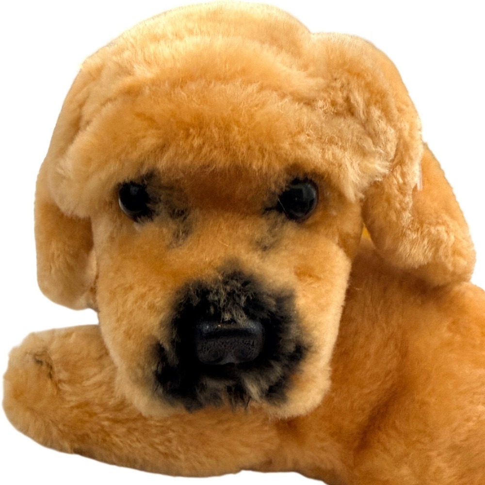 Dakin Beauregard Bloodhound Plush Bean Bag Dog Tan 8 Inch Vintage Kids Toy